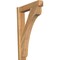 Ekena Millwork Legacy Arts & Crafts Rough Sawn Outlooker, Western Red Cedar, 6"W x 28"D x 40"H OUT06X28X40LEC03RWR - alternate 1